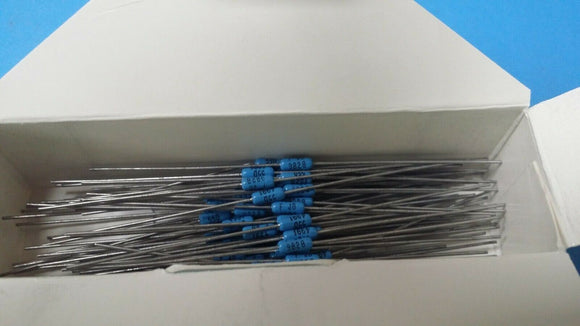 (10 PCS) RN55D4991F VISHAY DALE, METAL FILM RESISTOR 4.99K OHM 1/8W 1% AXIAL