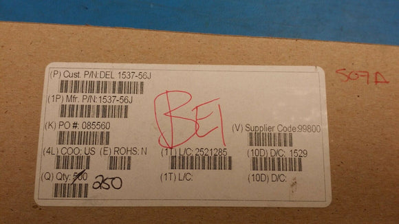 (10pcs) 1537-56J Fixed Inductors 39uH 5% 2.6ohm Molded Unshield Coil