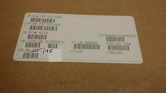 (10pcs) 1537-02M 1537 Series 0.22 uH ±20 % Tolerance 2020 mA Axial Molded Unshie