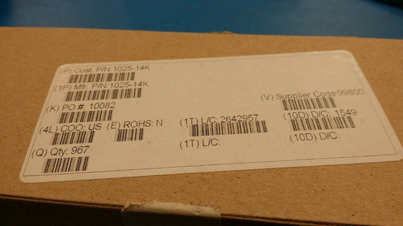 (10pcs) 1025-14K 560 nH Unshielded - Inductor 550 mA 500mOhm Max Axial