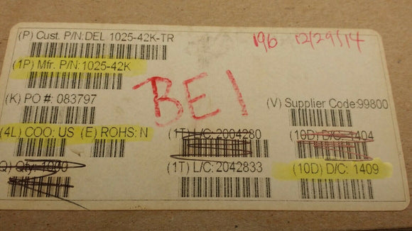 (10pcs) 1025-42K FIXED IND 8.2UH 160MA 2.7 OHM