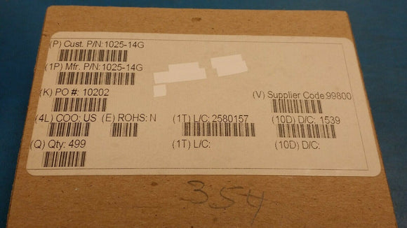 (10pcs) 1025-14G Fixed Inductors .56uH 2% .5ohm Molded Unshield Coil