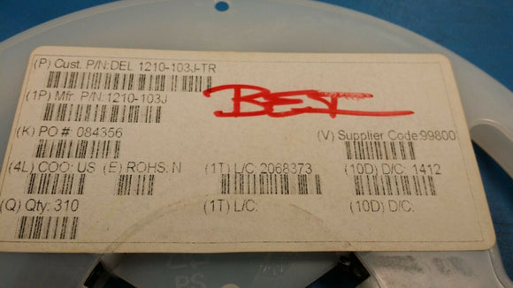 (10pcs) 1210-103J SURFACE MOUNT, SHIELDED INDUCTOR, 10 UH , +/- 5%