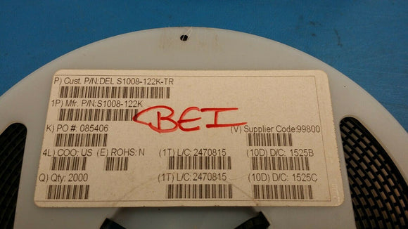 (10pcs) S1008-122K Fixed Inductors 1.2uH 10%