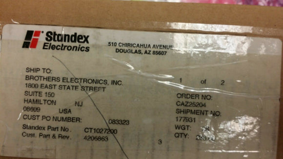 (10pcs) CT10-27200  EMI FIlter Standex