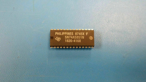 (10 PCS) SN74AS851N TI 16 LINE TO 1 LINE MULTIPLEXER COMPLEMENTARY OUTPUT PDIP28