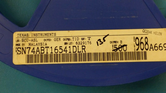 (10pcs) SN74ABT16541DLR Bus Driver, ABT Series, 2-Func, 8-Bit, True Output, BICM