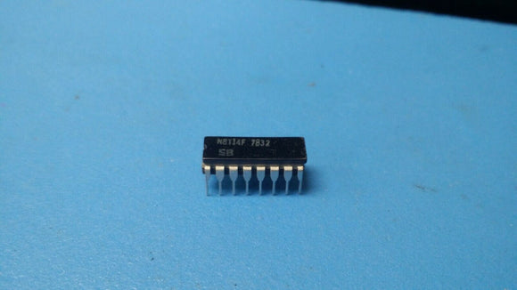 (1 PC) N8T14F SIGNETICS Line Driver/Receiver, BIPolar, CDIP16