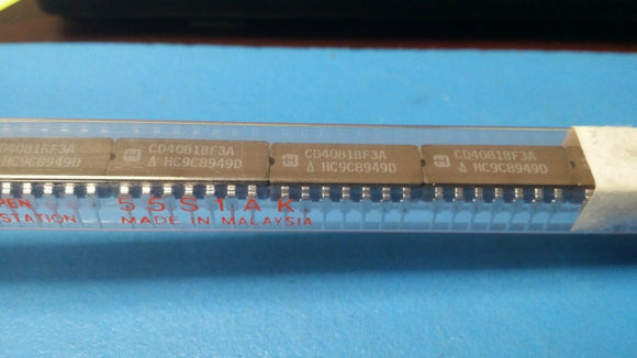 (1 PC) CD4081BF3A HARRIS/RCA Quad 2 Input and Buffered B Series Gate CDIP14