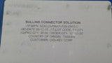 SDS223-PRW1-F09-SN13-2 SULLINS 9 Position D-Sub Receptacle, Female Sockets Conne