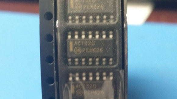 (20 PCS) MC74ACT32DG ON SEMI OR GATE 4-ELEM 2-IN CMOS 14SOIC ROHS