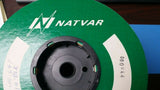 (250ft) NATVAR 400/461-3 .020" WALL 300V PVC ELECTRICAL SLEEVING TUBING SIZE 1/4