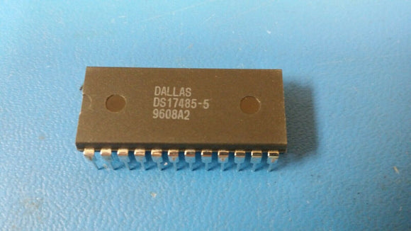(1pc) DS17485-5 Real Time Clock (RTC) IC Clock/Calendar 4KB Parallel 24-DIP (0.6