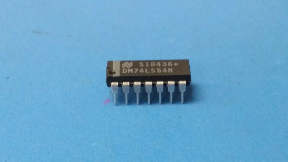 (2) DM74LS54N NSC AND-OR-Invert Gate1-Func 10-Input TTL PDIP14 VINTAGE 1934/1984