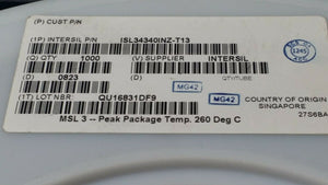 (1 PC) ISL34340INZ-T13 IC VIDEO SERDES LONG 64TQFP