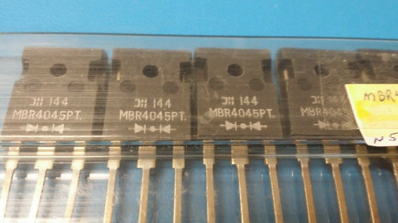 (1 PC) MBR4045PT Diode Array 1 Pair Common Cathode Schottky 45 V 20A TO-218-3