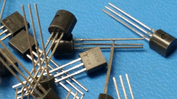 (10 PCS) EC103A1 TECCOR Thyristor SCR 100V 20A 3-Pin TO-92