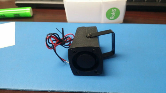 (1 PC) SL15R3120LFLA Siren 105dB, 6-16VDC, 1.5-3.5kHz Horn-type, includes wires