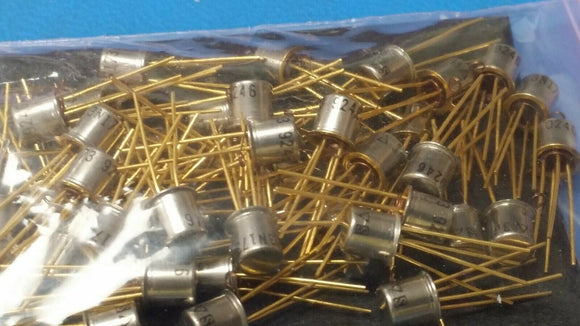 (1 PC) 3N173 MOSFET Transistor 0.05A 30V 1-Element P-Channel Silicon TO-72