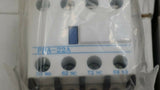 (1PC) PBA-22A 1672277-6 P&B =2NO+2NC TOP AUX SWITCH