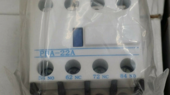 (10 PCS) PBA-22A 1672277-6 P&B =2NO+2NC TOP AUX SWITCH