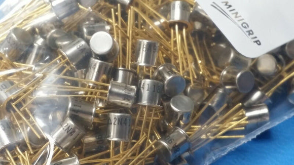 (1 PC) 2N4118A JFET Transistor, 1-Element, N-Channel, Silicon, TO-72