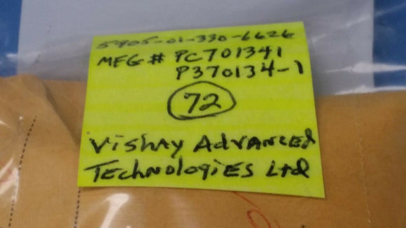 (1 PC) PC70134-1 5905-01-330-6626 MIL SPEC RESISTOR NETWORK