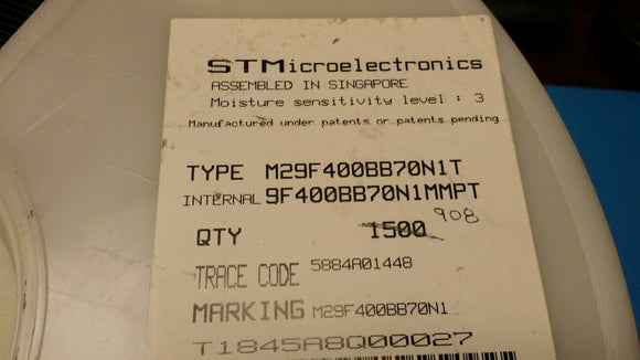 (2 pcs) M29F400BB70N1T IC FLASH 4MBIT PARALLEL 48TSOP