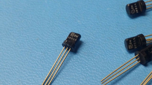 (2 PCS) 2N3856A Small Signal Bipolar Transistor, 5A, 80V, NPN, Silicon TO-98