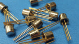 (1 PC) JAN2N2369A, JANTX2N2369A TRANSISTOR GP BJT NPN 15V 360mW TO-18