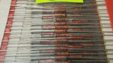 (2PC) JAN1N746A Zener Diode, 3.3V V(Z), 5%, 0.5W, Silicon, Unidirectional, DO-35