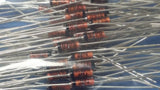 (5 pcs) JAN1N972B Zener Diode 30V V(Z) 5% 0.48W Silicon Unidirectional DO-204AH