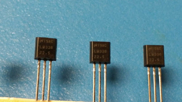 (10) LM336Z-2.5 NSC Shunt Voltage Reference IC Fixed 2.49V V ±4% 10 mA TO-92-3