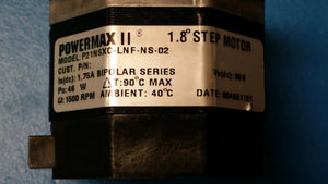 P21NSXC-LNF-NS-02 POWERMAX II STEPPER MOTOR