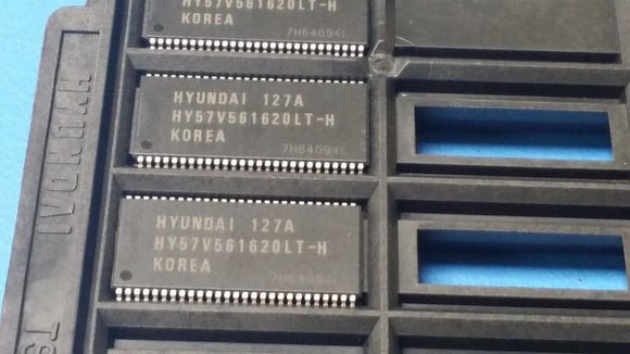 (1 PC) HY57V561620LT-H HYUNDAI Synchronous DRAM, 16MX16, 5.4ns, CMOS, TSOP2-54