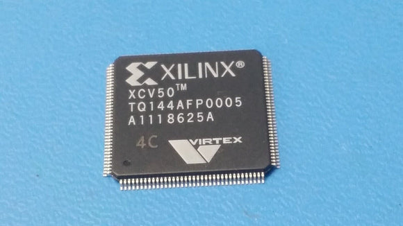(1 PC) XCV50-4TQ144C XILINX IC FPGA 98 I/O 144TQFP