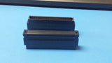 (2) PCS-D68RMA1G1+ IDC Type Male 68-Pin Crimp Connector for Ribbon Cable FC-168
