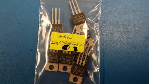 (1 PC) LM2940CT-5.0 NSC IC REG LINEAR 5V 1A TO220-3