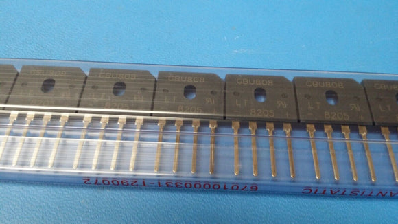 (10 PCS) GBU808 LITEON BRIDGE RECT 1PHASE 800V 3.2A GBU 4 PIN ROHS
