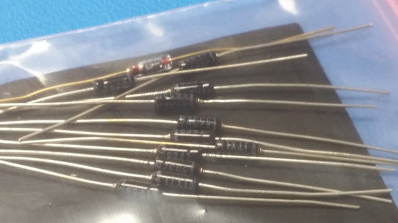 (1PC) JANTX1N5532B 5961-01-047-2593 Zener Diode 12V 5% 0.4W Unidirectional, DO-7