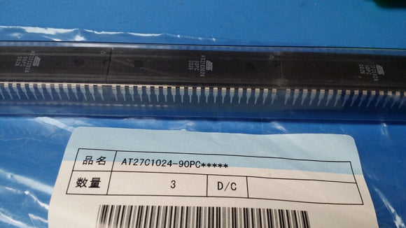 (1 PC) AT27C1024-90PC ATMEL IC EPROM 1MBIT PARALLEL 40DIP