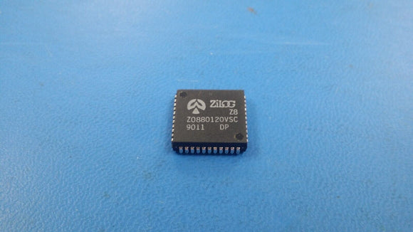 (1 PC) Z0880120VSC ZILOG Microcontroller, 8-Bit, Z8 CPU, 20MHz, NMOS, PLCC44