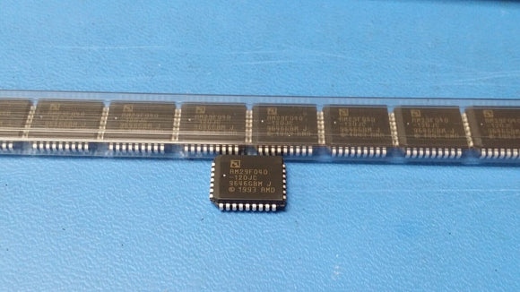 (2 PCS) AM29F040-120JC AMD Flash, 512KX8, 120ns, PLCC32
