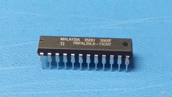 (2 PC) TIBPAL20L8-15CNT OTP Logic Device (PLD) 15ns IC Macrocells 24-PDIP