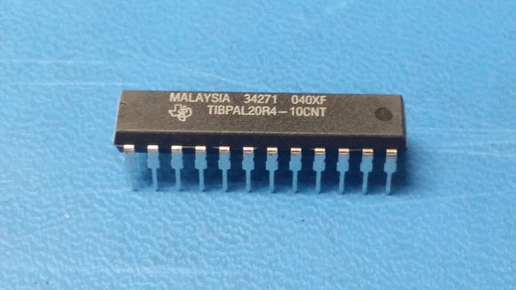 (2 PCS) TIBPAL20R4-10CNT TI OT PLD, 10ns, PAL-Type, TTL, PDIP24