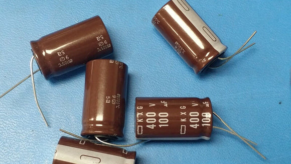 (2 pcs) EKXG451ELL101MM40S CAP ALUM 100UF 20% 450V RADIAL 105°C ROHS