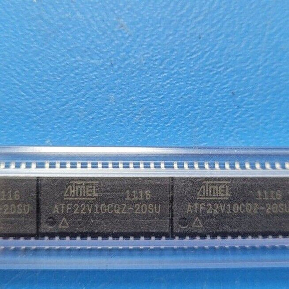 (10pcs) ATF22V10CQZ-20SU SPLD ATF22V10C Family 500 Gates 10 Macro Cells 50MHz