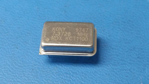 (1 PC) 7.3728MHz 4 Pin Crystal Oscillator Clock KCT1100 Kony 20.3x12.7mm