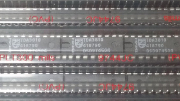 (25 PCS) TDA3810 Philips, Radio and TV Spatial Stereo Sound IC PDIP18 PIN