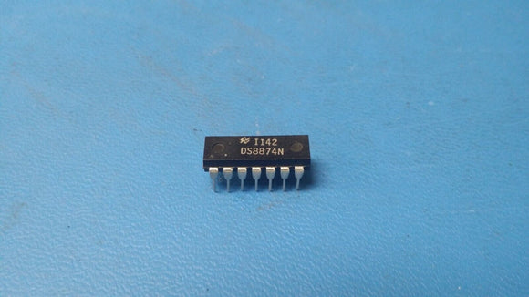 (1 PC) DP8874N NSC LED Driver, 9-Segment, BIPolar, PDIP14